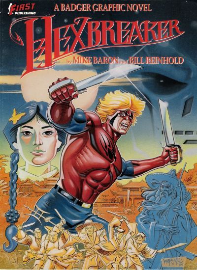 Cover for Hexbreaker: A Badger Graphic Novel (First, 1988 series) 