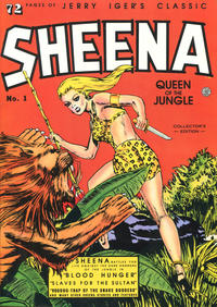 Cover Thumbnail for Jerry Iger's Classic Sheena (Blackthorne, 1985 series) #1