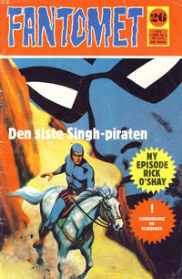 Cover for Fantomet (Nordisk Forlag, 1973 series) #26/1973
