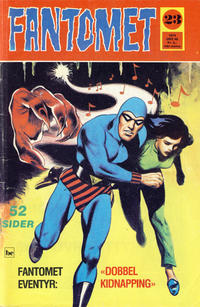 Cover for Fantomet (Nordisk Forlag, 1973 series) #23/1974