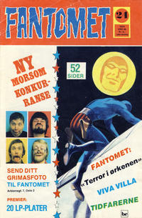 Cover Thumbnail for Fantomet (Nordisk Forlag, 1973 series) #24/1974