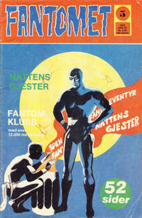 Cover Thumbnail for Fantomet (Nordisk Forlag, 1973 series) #5/1975