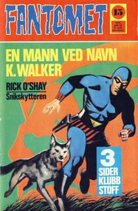Cover Thumbnail for Fantomet (Nordisk Forlag, 1973 series) #15/1975