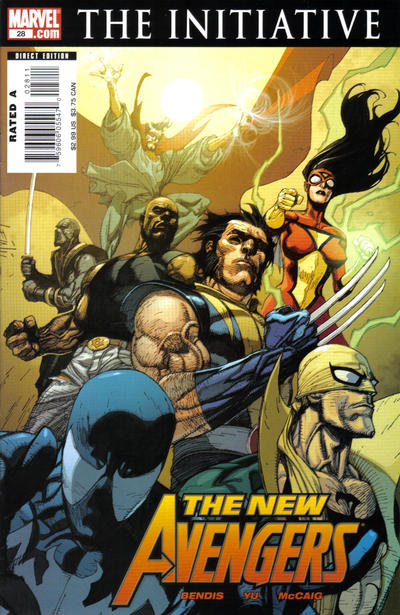 Cover for New Avengers (Marvel, 2005 series) #28