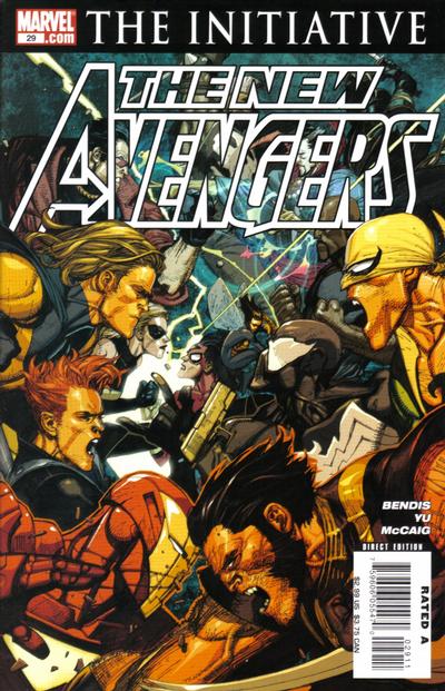 Cover for New Avengers (Marvel, 2005 series) #29