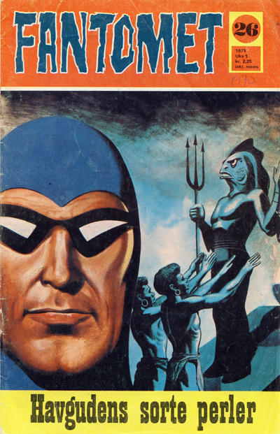 Cover for Fantomet (Romanforlaget, 1966 series) #26/1970