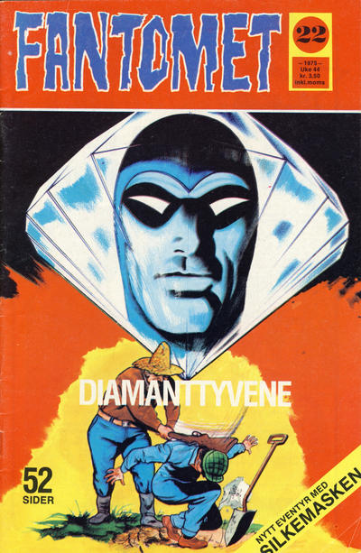 Cover for Fantomet (Nordisk Forlag, 1973 series) #22/1975