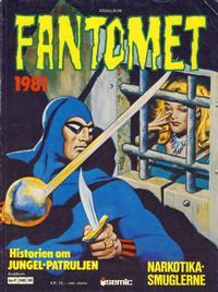 Cover Thumbnail for Fantomet årsalbum (Semic, 1977 series) #1981