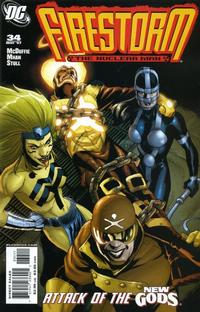 Cover Thumbnail for Firestorm: The Nuclear Man (DC, 2006 series) #34