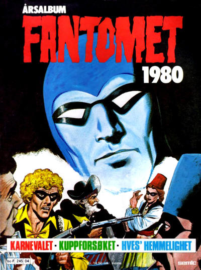 Cover for Fantomet årsalbum (Semic, 1977 series) #1980
