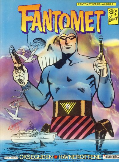 Cover for Fantomet Spesialalbum (Semic, 1986 series) #2 - Okseguden - Havnerottene