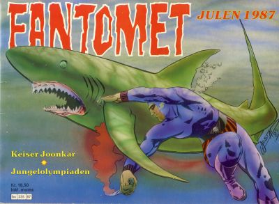 Cover for Fantomet julehefte (Semic, 1987 series) #1987