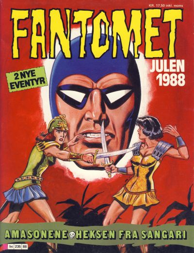 Cover for Fantomet julehefte (Semic, 1987 series) #1988