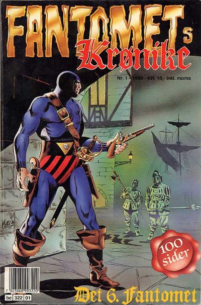Cover for Fantomets krønike (Semic, 1989 series) #1/1990