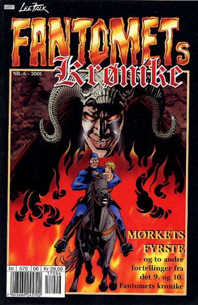 Cover for Fantomets krønike (Hjemmet / Egmont, 1998 series) #6/2001