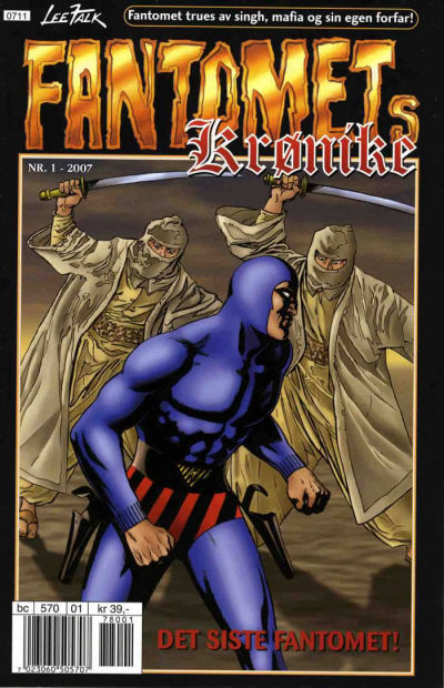 Cover for Fantomets krønike (Hjemmet / Egmont, 1998 series) #1/2007