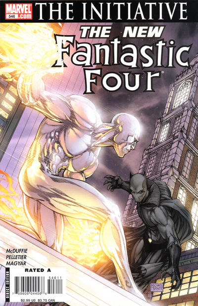 Cover for Fantastic Four (Marvel, 1998 series) #546 [Direct Edition]