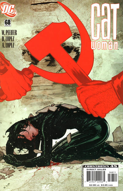 Cover for Catwoman (DC, 2002 series) #68