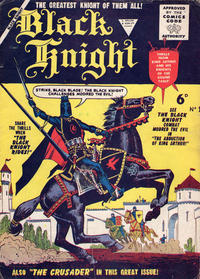 Cover Thumbnail for Black Knight (L. Miller & Son, 1955 series) #1
