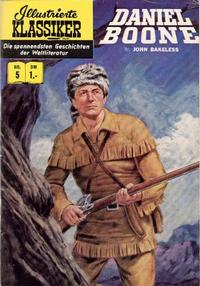 Cover Thumbnail for Illustrierte Klassiker [Classics Illustrated] (BSV - Williams, 1956 series) #5 - Daniel Boone [HLN 16]