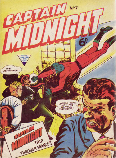 Cover for Captain Midnight (L. Miller & Son, 1962 series) #7