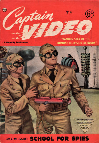 Cover for Captain Video (L. Miller & Son, 1951 series) #4