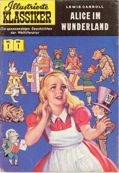Cover for Illustrierte Klassiker [Classics Illustrated] (BSV - Williams, 1956 series) #1 - Alice im Wunderland