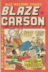 Cover for Blaze Carson Comics (Superior, 1948 series) #5