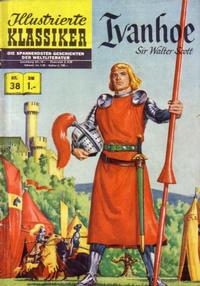 Cover Thumbnail for Illustrierte Klassiker [Classics Illustrated] (BSV - Williams, 1956 series) #38 - Ivanhoe [HLN 38]