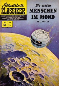 Cover Thumbnail for Illustrierte Klassiker [Classics Illustrated] (BSV - Williams, 1956 series) #68 - Die ersten Menschen im Mond [HLN 70]