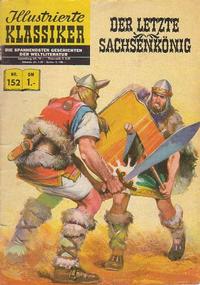 Cover Thumbnail for Illustrierte Klassiker [Classics Illustrated] (BSV - Williams, 1956 series) #152 - Der letzte Sachsenkönig [HLN 141]