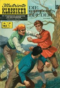 Cover Thumbnail for Illustrierte Klassiker [Classics Illustrated] (BSV - Williams, 1956 series) #183 - Die korsischen Brüder