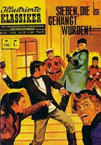 Cover Thumbnail for Illustrierte Klassiker [Classics Illustrated] (BSV - Williams, 1956 series) #196 - Sieben, die gehängt wurden!