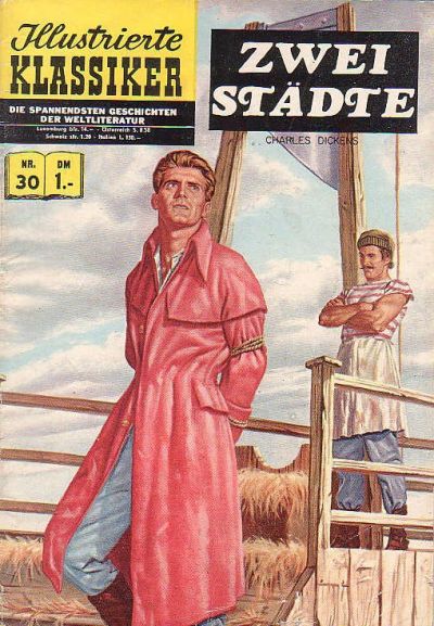 Cover for Illustrierte Klassiker [Classics Illustrated] (BSV - Williams, 1956 series) #30 - Zwei Städte [HLN 32]