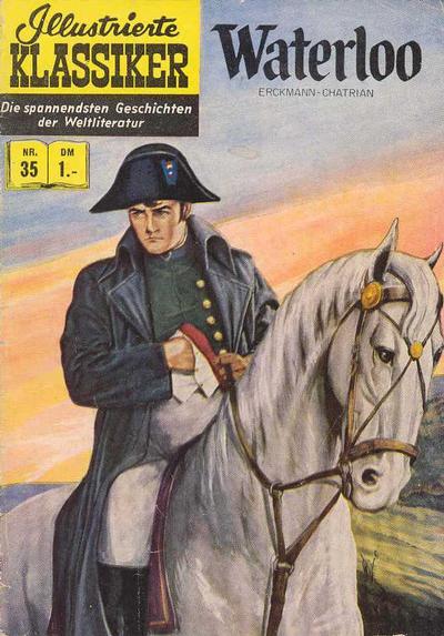 Cover for Illustrierte Klassiker [Classics Illustrated] (BSV - Williams, 1956 series) #35 - Waterloo [HLN 36]