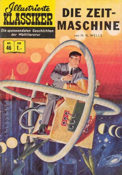 Cover for Illustrierte Klassiker [Classics Illustrated] (BSV - Williams, 1956 series) #46 - Die Zeitmaschine [HLN 48]