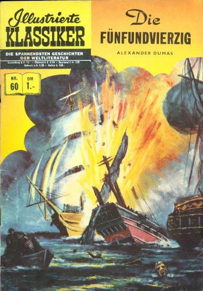 Cover for Illustrierte Klassiker [Classics Illustrated] (BSV - Williams, 1956 series) #60 - Die Fünfundvierzig [HLN 62]