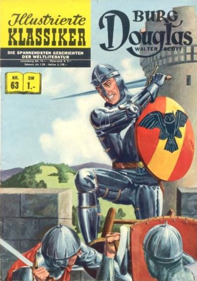 Cover for Illustrierte Klassiker [Classics Illustrated] (BSV - Williams, 1956 series) #63 - Burg Douglas [HLN 66]