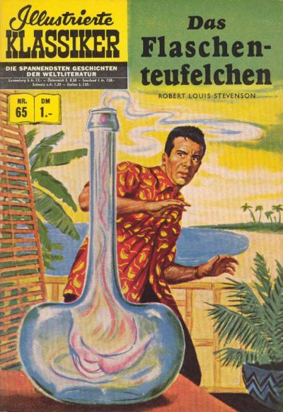 Cover for Illustrierte Klassiker [Classics Illustrated] (BSV - Williams, 1956 series) #65 - Das Flaschenteufelchen