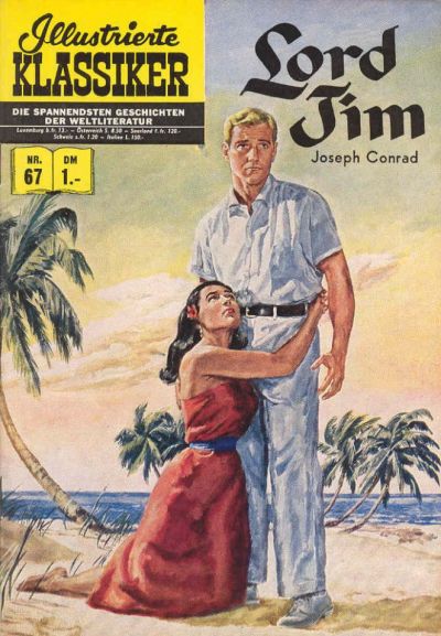 Cover for Illustrierte Klassiker [Classics Illustrated] (BSV - Williams, 1956 series) #67 - Lord Jim