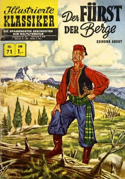 Cover for Illustrierte Klassiker [Classics Illustrated] (BSV - Williams, 1956 series) #71 - Der Fürst der Berge [HLN 74]