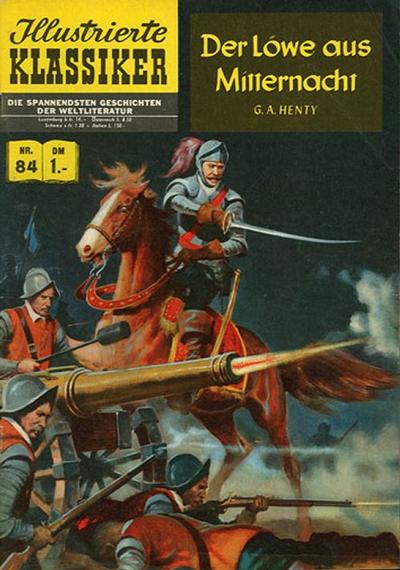 Cover for Illustrierte Klassiker [Classics Illustrated] (BSV - Williams, 1956 series) #84 - Der Löwe aus Mitternacht [HLN 84]