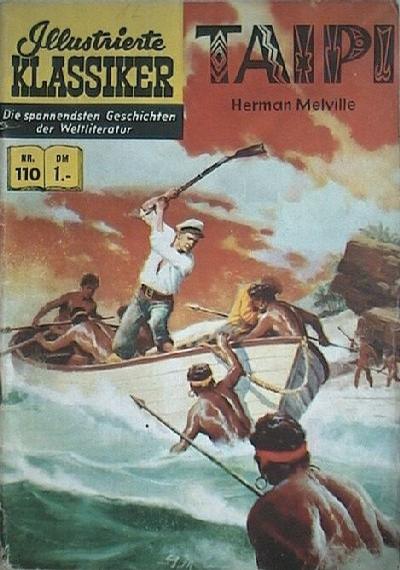 Cover for Illustrierte Klassiker [Classics Illustrated] (BSV - Williams, 1956 series) #110 - Taipi [HLN 110]