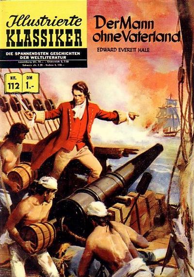 Cover for Illustrierte Klassiker [Classics Illustrated] (BSV - Williams, 1956 series) #112 - Der Mann ohne Vaterland [HLN 112]