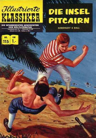 Cover for Illustrierte Klassiker [Classics Illustrated] (BSV - Williams, 1956 series) #115 - Die Insel Pitcairn [HLN 115]