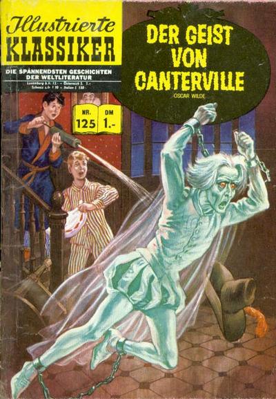 Cover for Illustrierte Klassiker [Classics Illustrated] (BSV - Williams, 1956 series) #125 - Der Geist von Canterville [HLN 125]