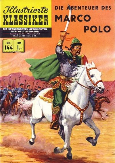 Cover for Illustrierte Klassiker [Classics Illustrated] (BSV - Williams, 1956 series) #144 - Die Abenteuer des Marco Polo [HLN 136]