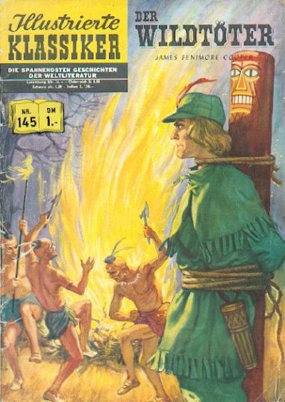 Cover for Illustrierte Klassiker [Classics Illustrated] (BSV - Williams, 1956 series) #145 - Der Wildtöter [HLN 136]
