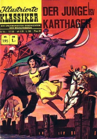Cover for Illustrierte Klassiker [Classics Illustrated] (BSV - Williams, 1956 series) #195 - Der junge Katharger