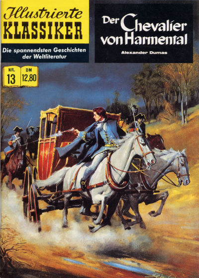 Cover for Illustrierte Klassiker [Classics Illustrated] (Norbert Hethke Verlag, 1991 series) #13 - Der Chevalier von Harmental